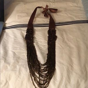 Beautiful tied necklace